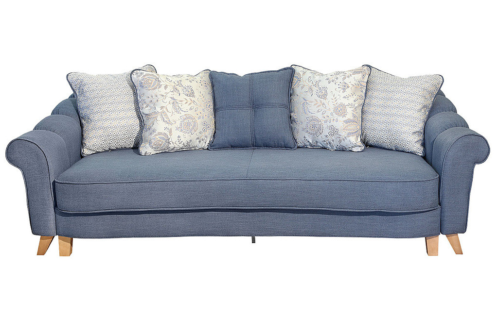 Ортопедический Диван Николас Евро-Металлокаркас/Разные Цвета Ш-2520 х Г-1100 х В-900 мм