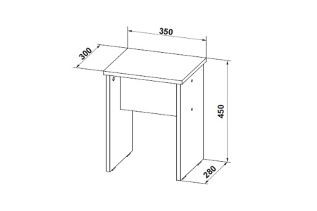 Комплект табуретов Барн дуб венге