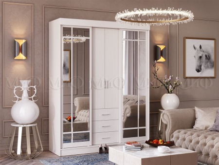 Шкаф-Купе Модрест (Ш-1700 × В-2220 × Г-574 мм)/Разные Цвета