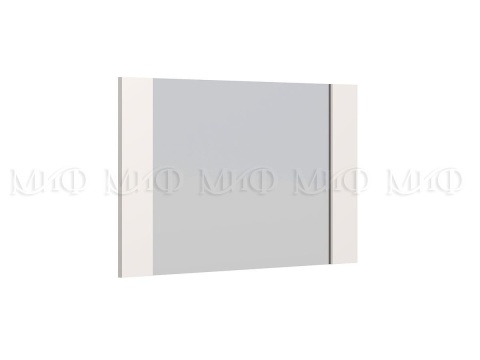 Зеркало Ницца Венге/Белый Глянец (Ш-800 мм x В-500 мм)