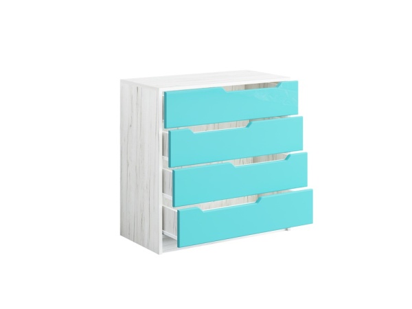 Комод Юнга-15 (Ш-800 x В-800 x Г-400 мм)/Разные Цвета