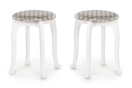 Табурет Рей белый / рио 17 компаньон